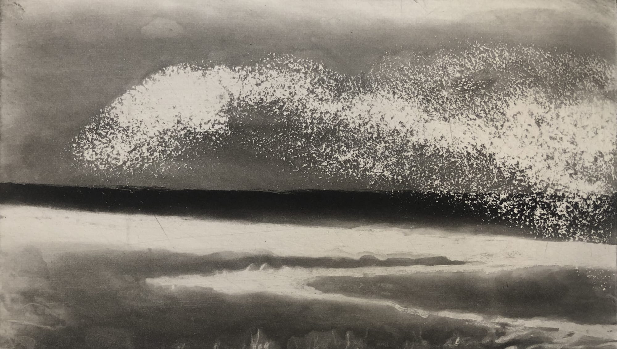Norman Ackroyd, Holkham Morning, 2020