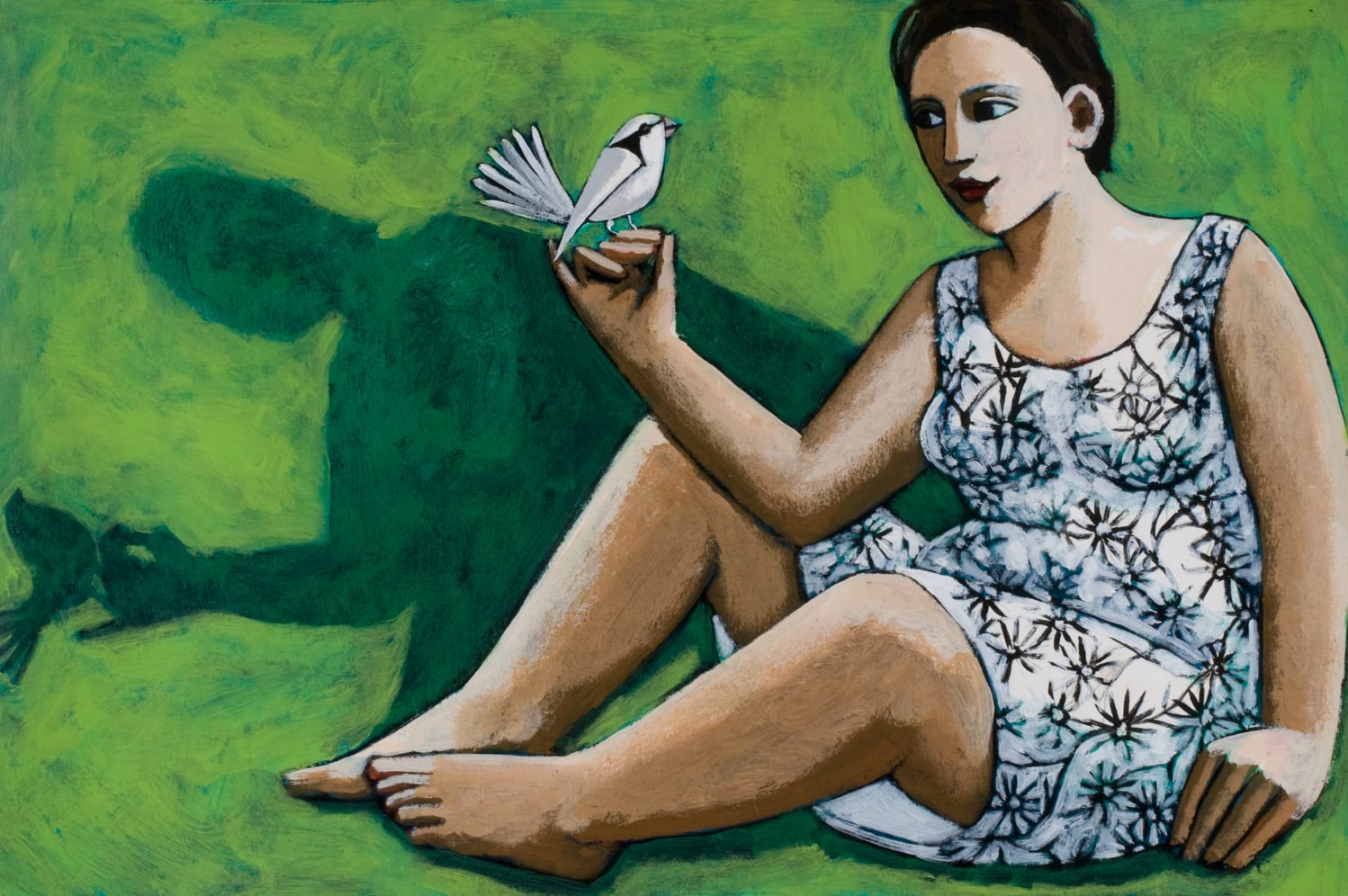 Christmas Secret Bid Auction 2025, LOT 148: Anita Klein - Bird in the Sun, 2014