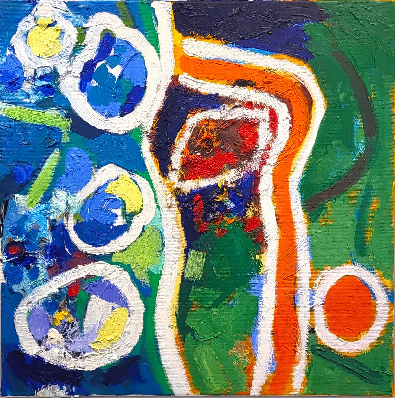 Christmas Secret Bid Auction , LOT XX: Andrew Marr - Highland River - Shoreline #2, 2018