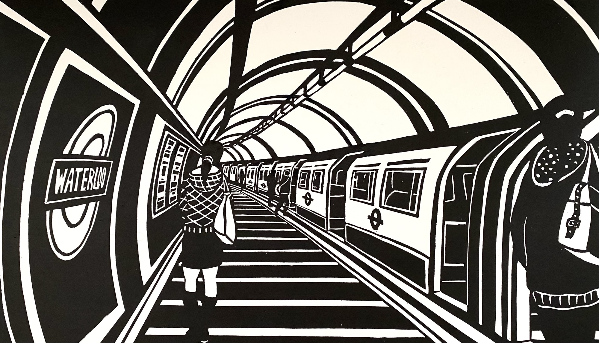 Gail Brodholt, West End Girl II, 2021