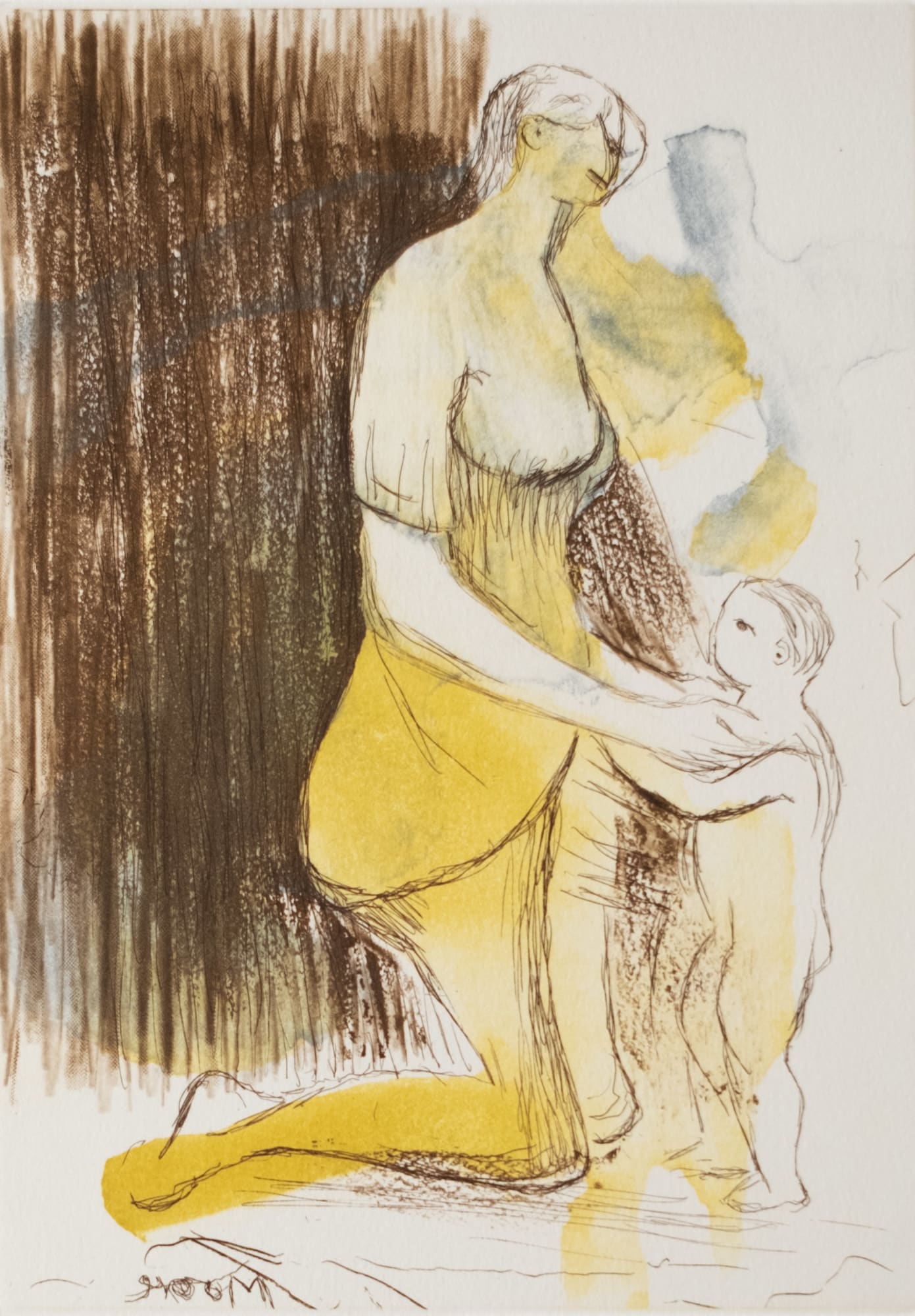 Henry Moore, Mother and Child XXVI, 1983