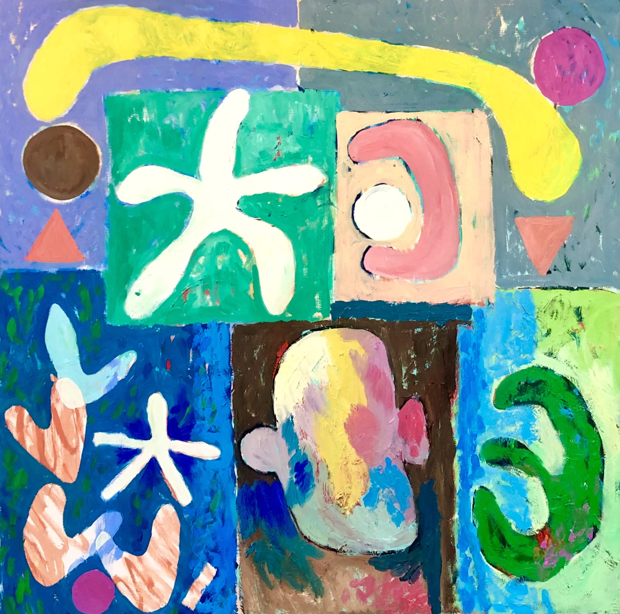 Andrew Marr, Old Man in a Chair, 2020