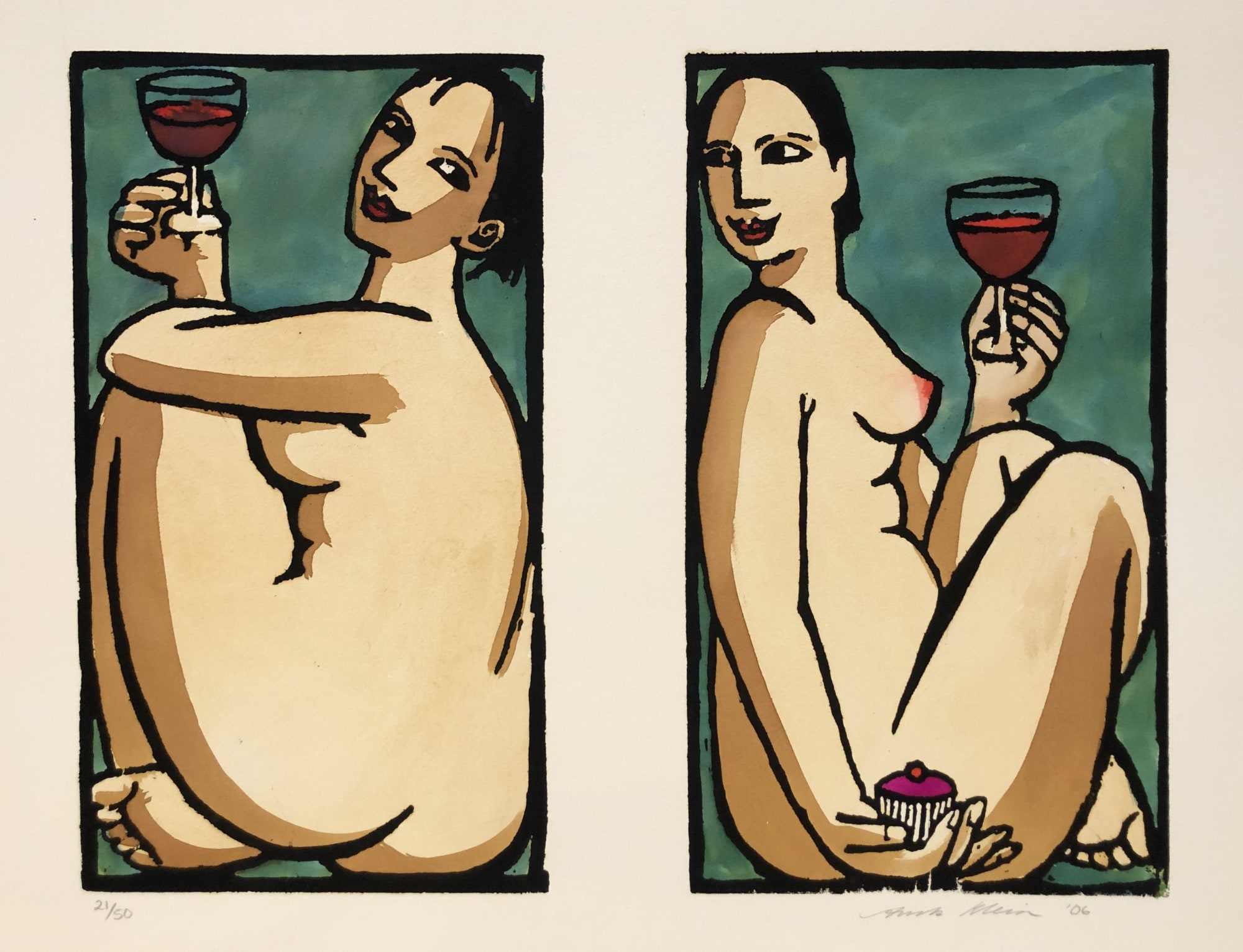 Anita Klein, Ladies at a Party, 2006