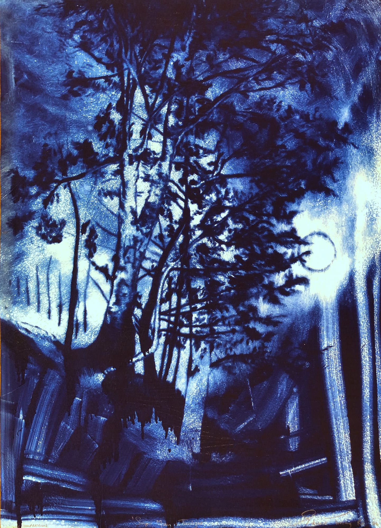 Edward Twohig, Super Moon - Twilight 1, 2022