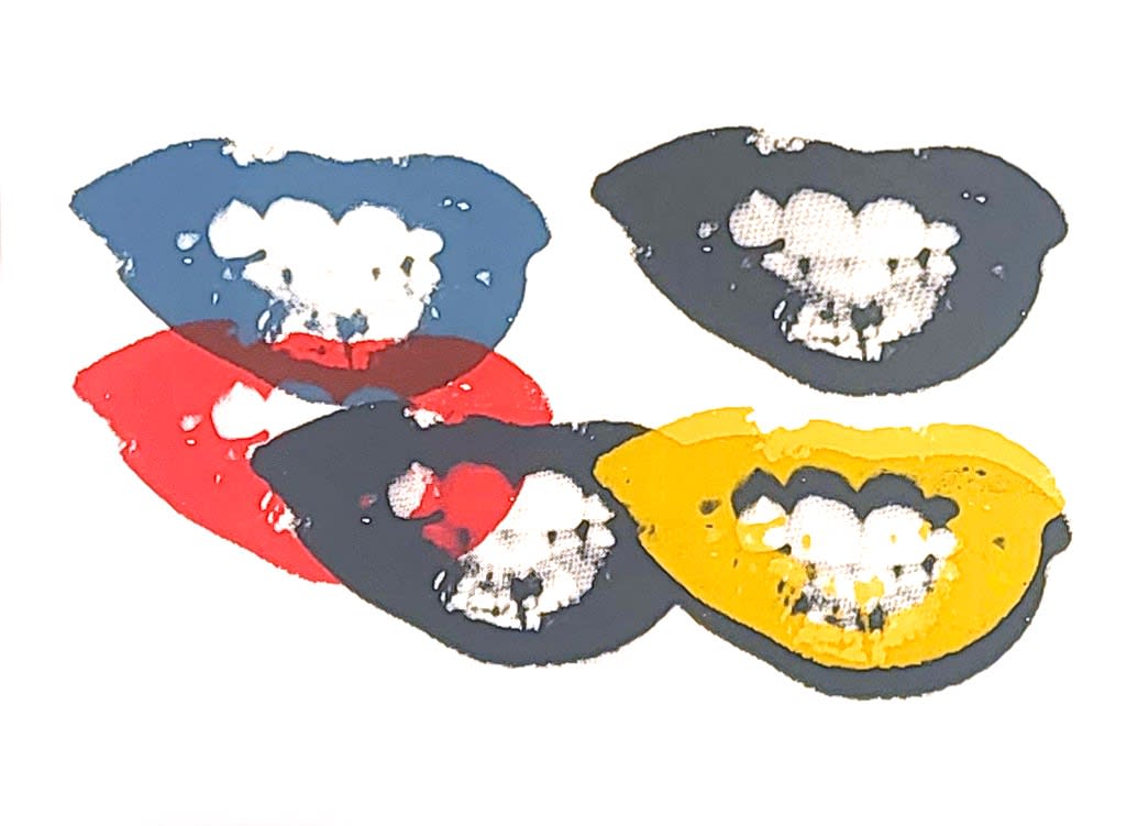 Christmas Secret Bid Auction , LOT XX: Andy Warhol (after) - I Love Your Kiss Forever Forever