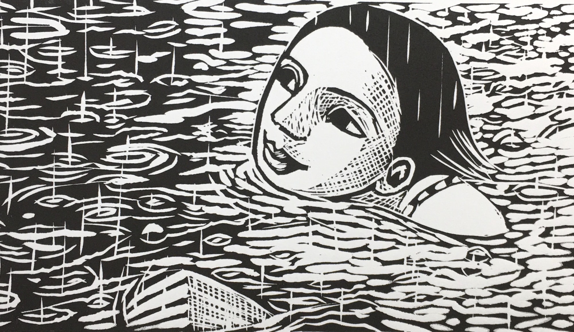 Anita Klein, Swimming in the Rain, 2019