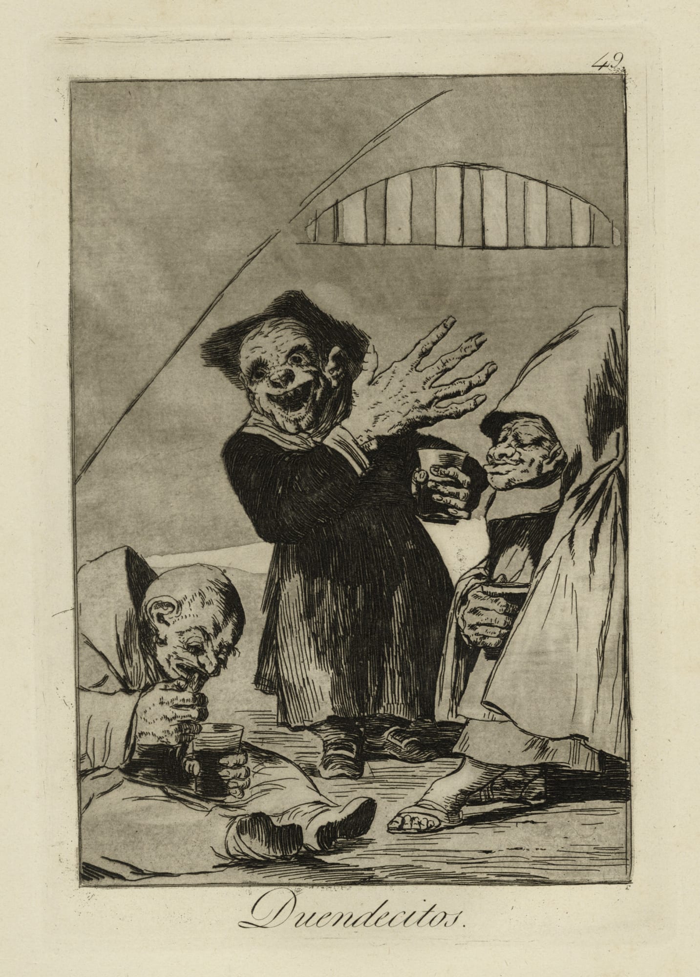 Francisco de Goya, 49. Duendecitos, 1799