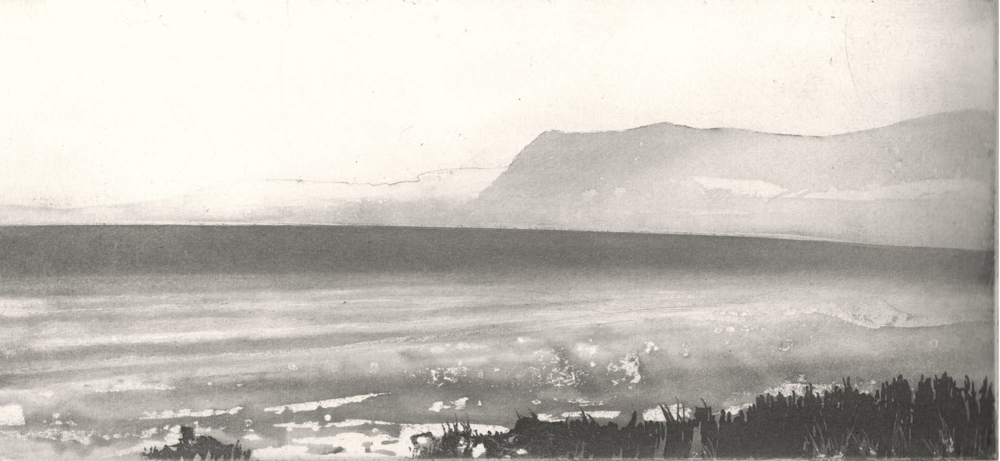 Norman Ackroyd, Ballingskelligs Bay, 2022