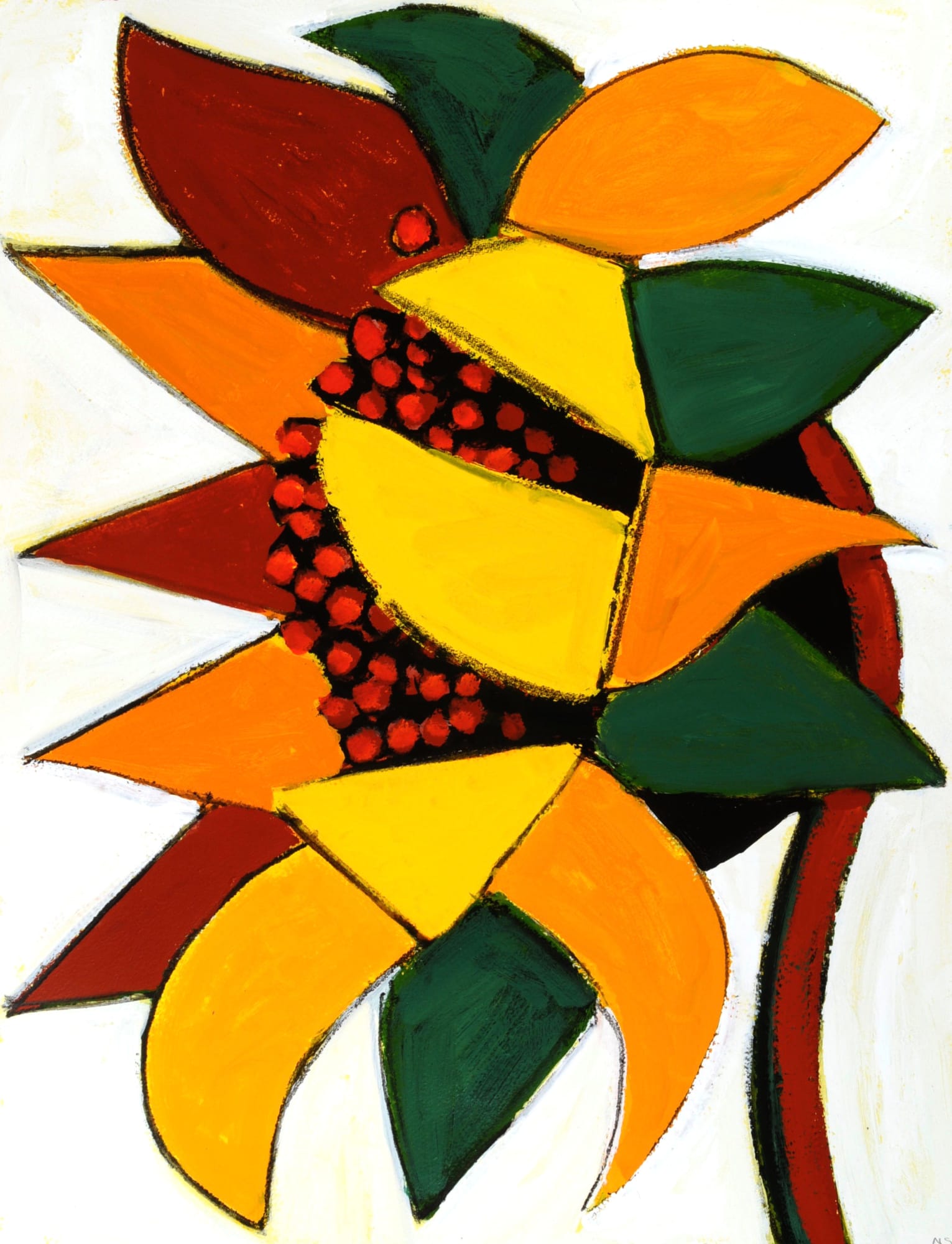 Nigel Swift, Untitled 337 (Sunflower) , 2020