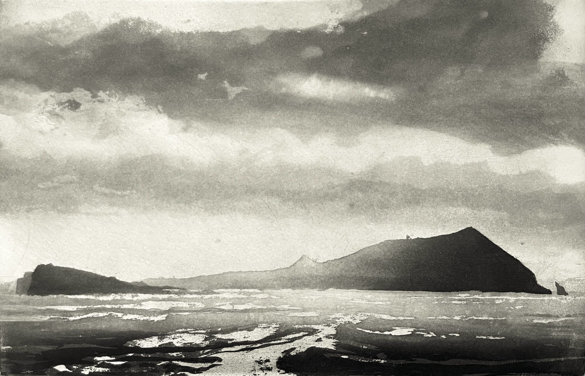 Norman Ackroyd, North Rona, 2011