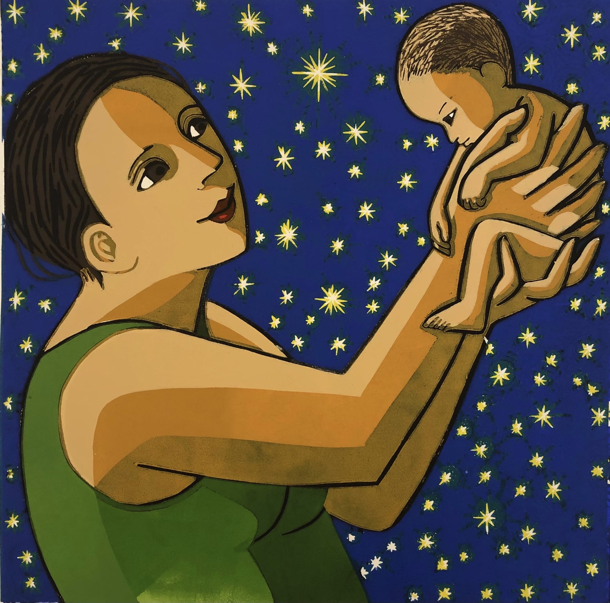 Anita Klein Open Studio, The Miracle (TP2) , 2020