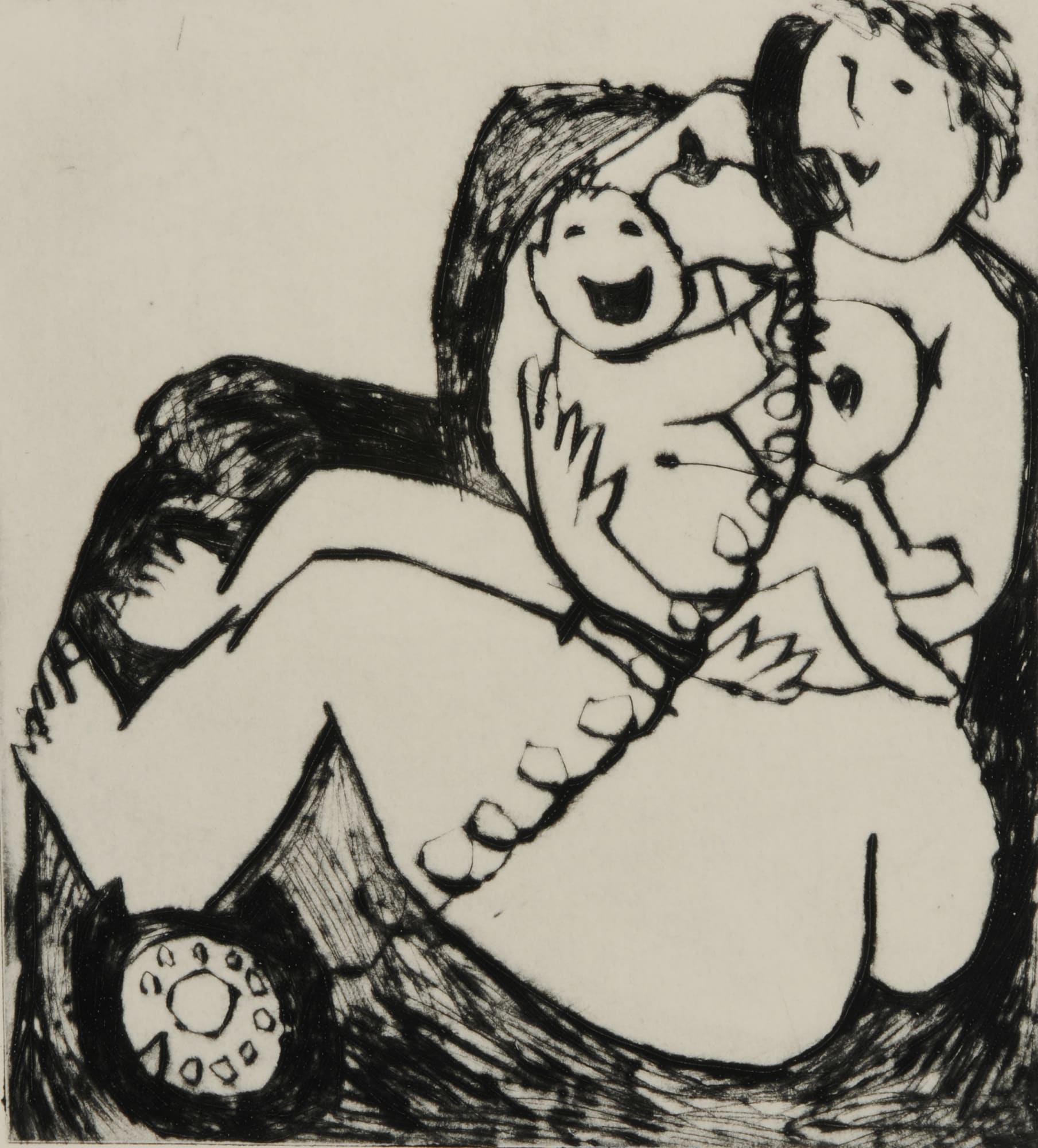 Anita Klein, On the Telephone, 1986