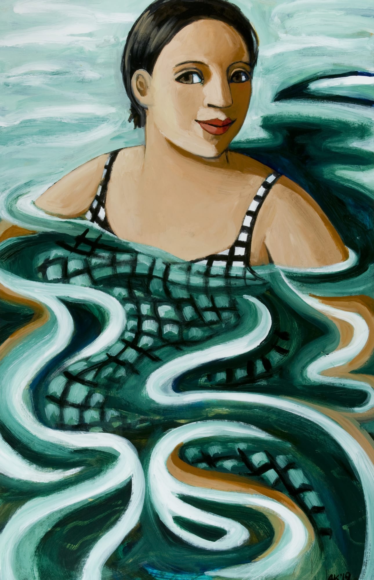 Anita Klein, Treading Water, 2020