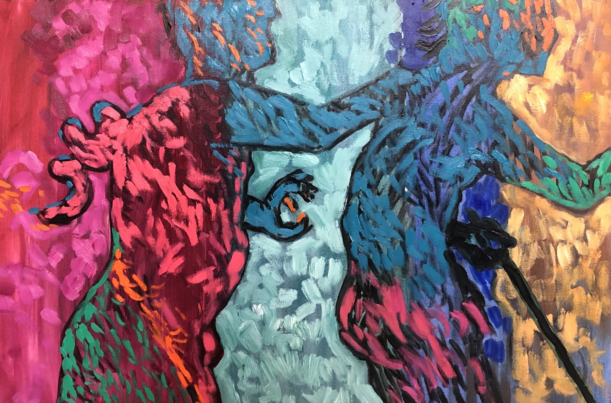 Summer Auction 2021, LOT 136: Andrew Marr - The Blind Leading the Blind, 2019