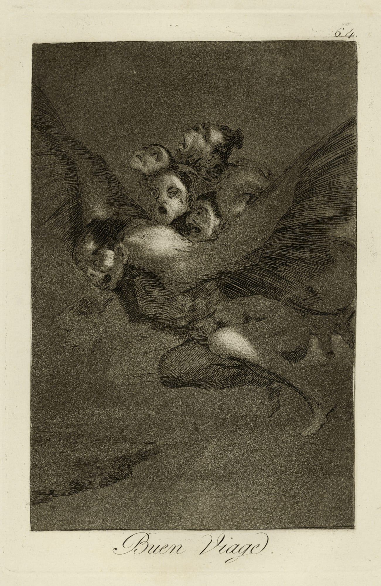 Francisco de Goya, 64. Buen Viage, 1799