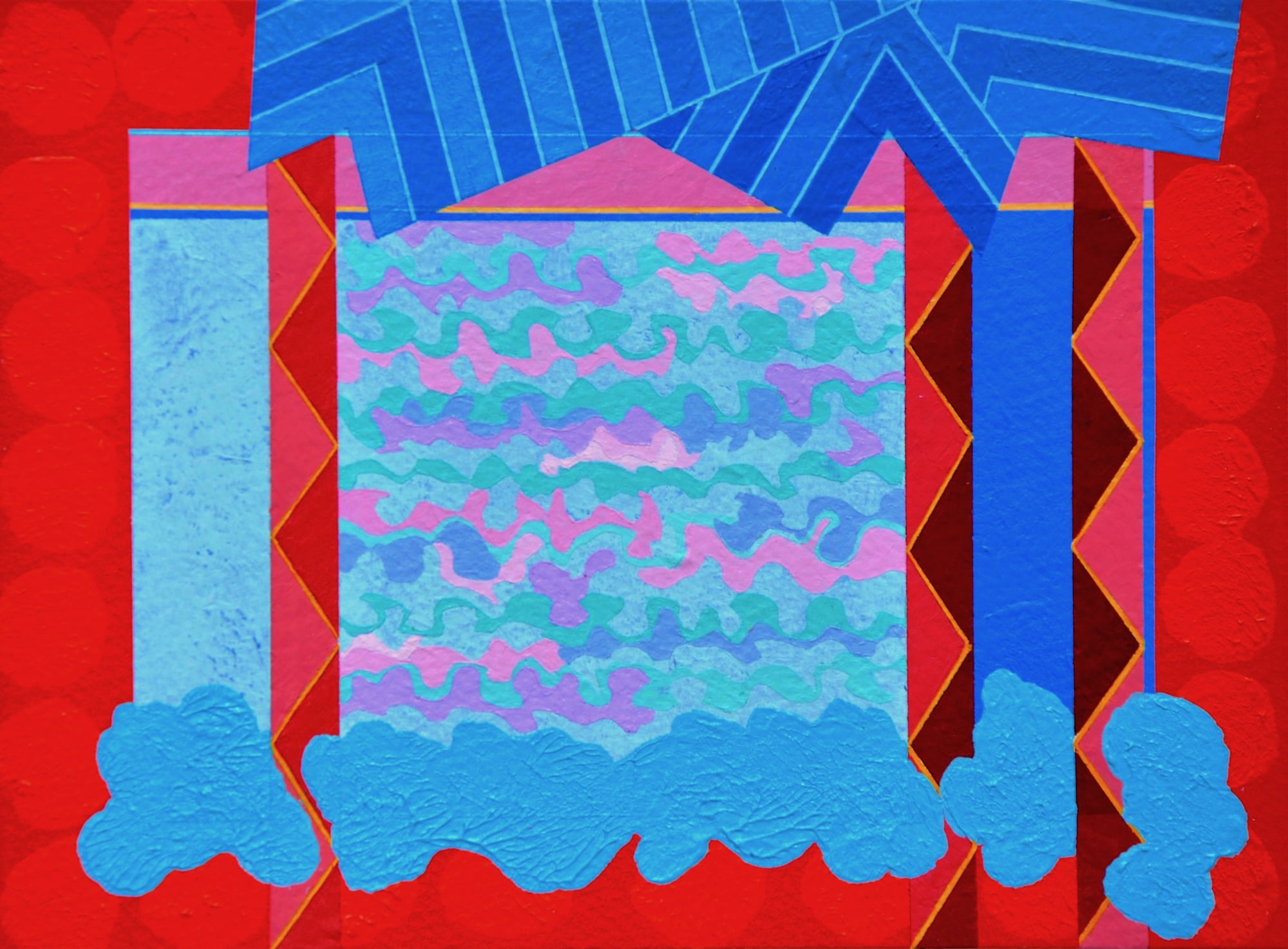 Summer Secret Bid Auction 2023, LOT XX: John Crossley - Under the Pier, Under the Skin, 2020