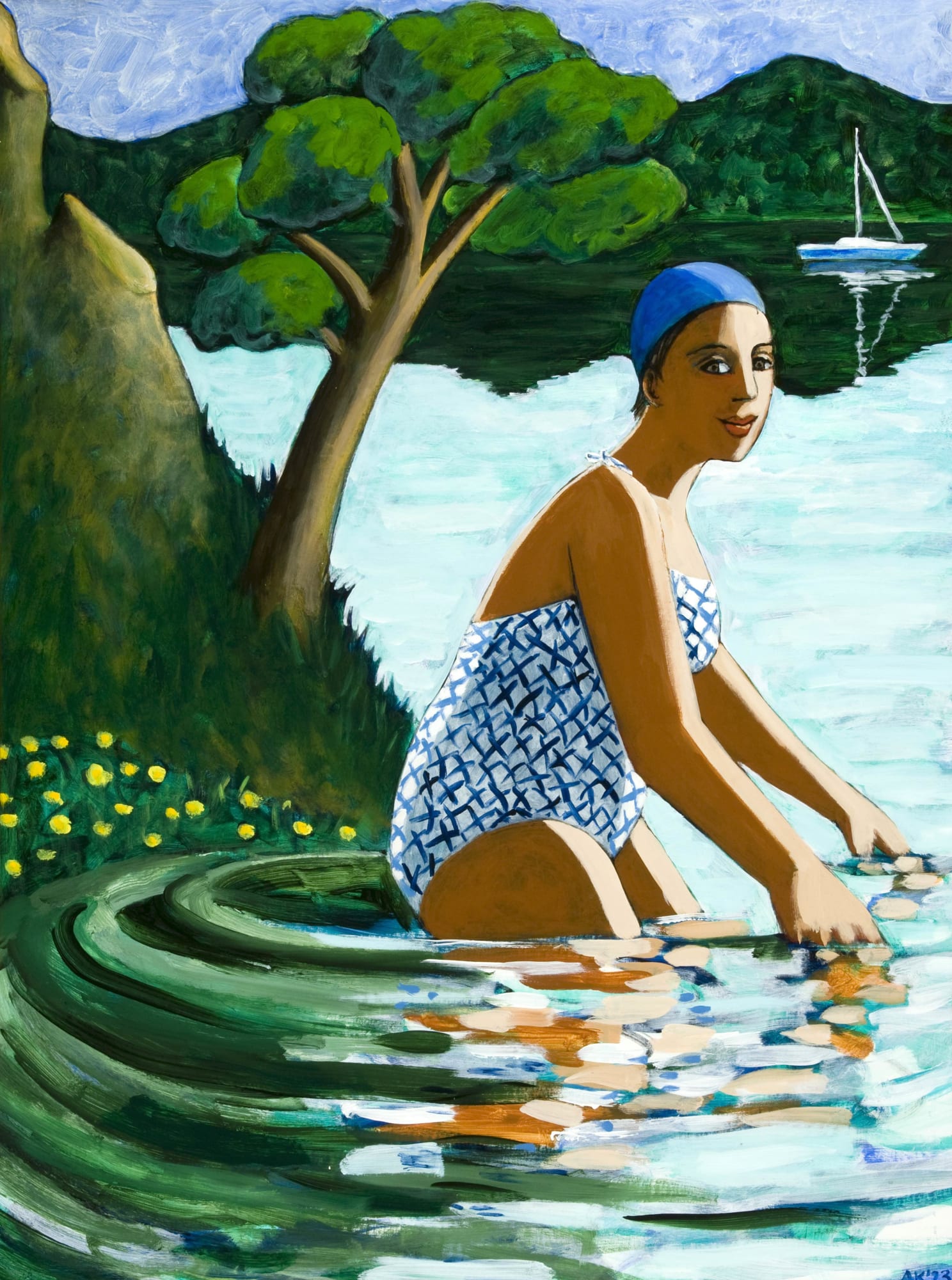 Anita Klein, L'Acqua Immobile del Lago (The Still Lake Water), 2022