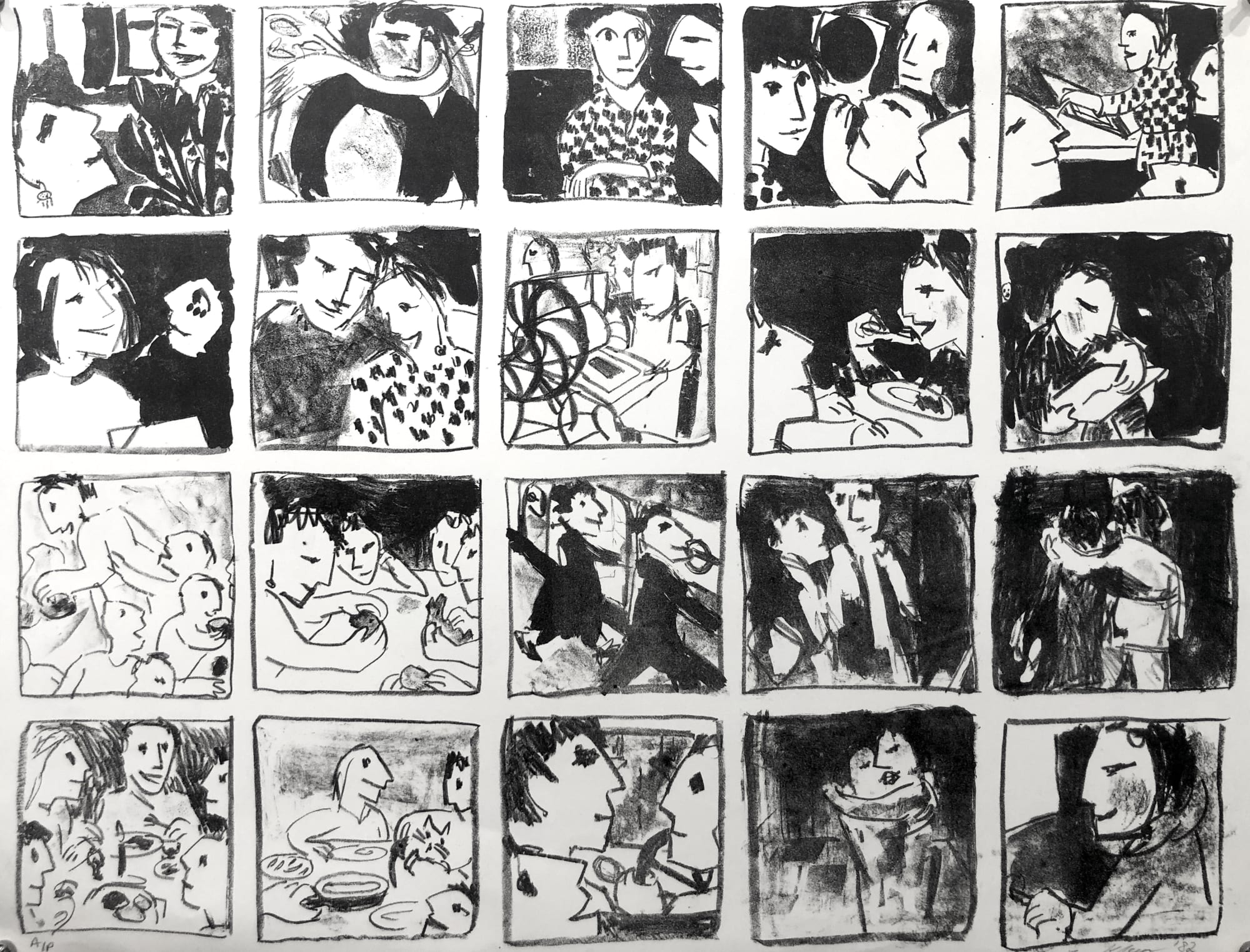 Anita Klein, Pictures for Pink Book, 1982