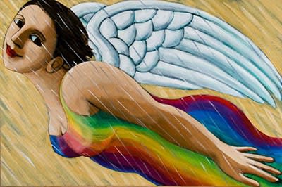 Anita Klein, Arcobaleno, 2019