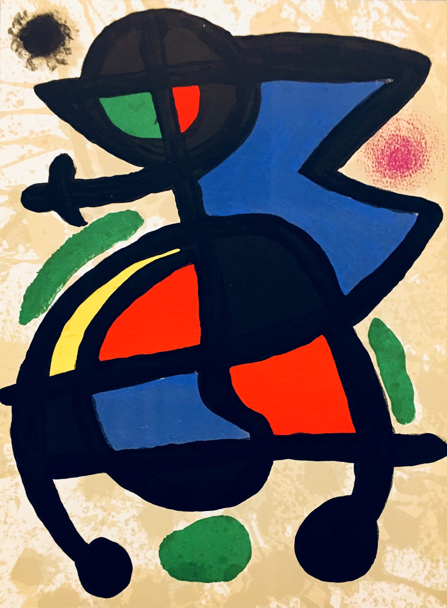 Joan Miró From #39 Derrière le Miroir Joan Miró Sculptures #39 1970