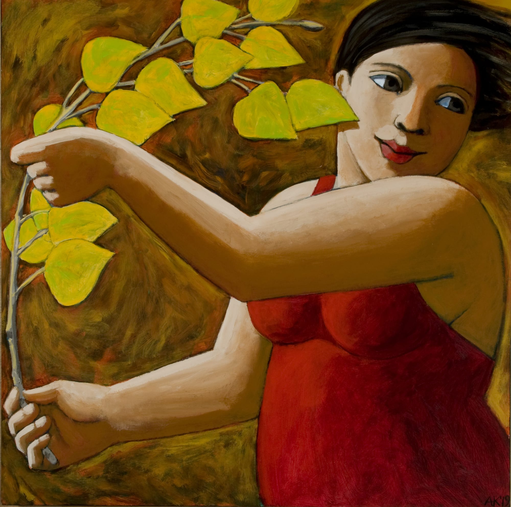 Anita Klein, L' 'Ultime Foglie (The Last Leaves), 2019