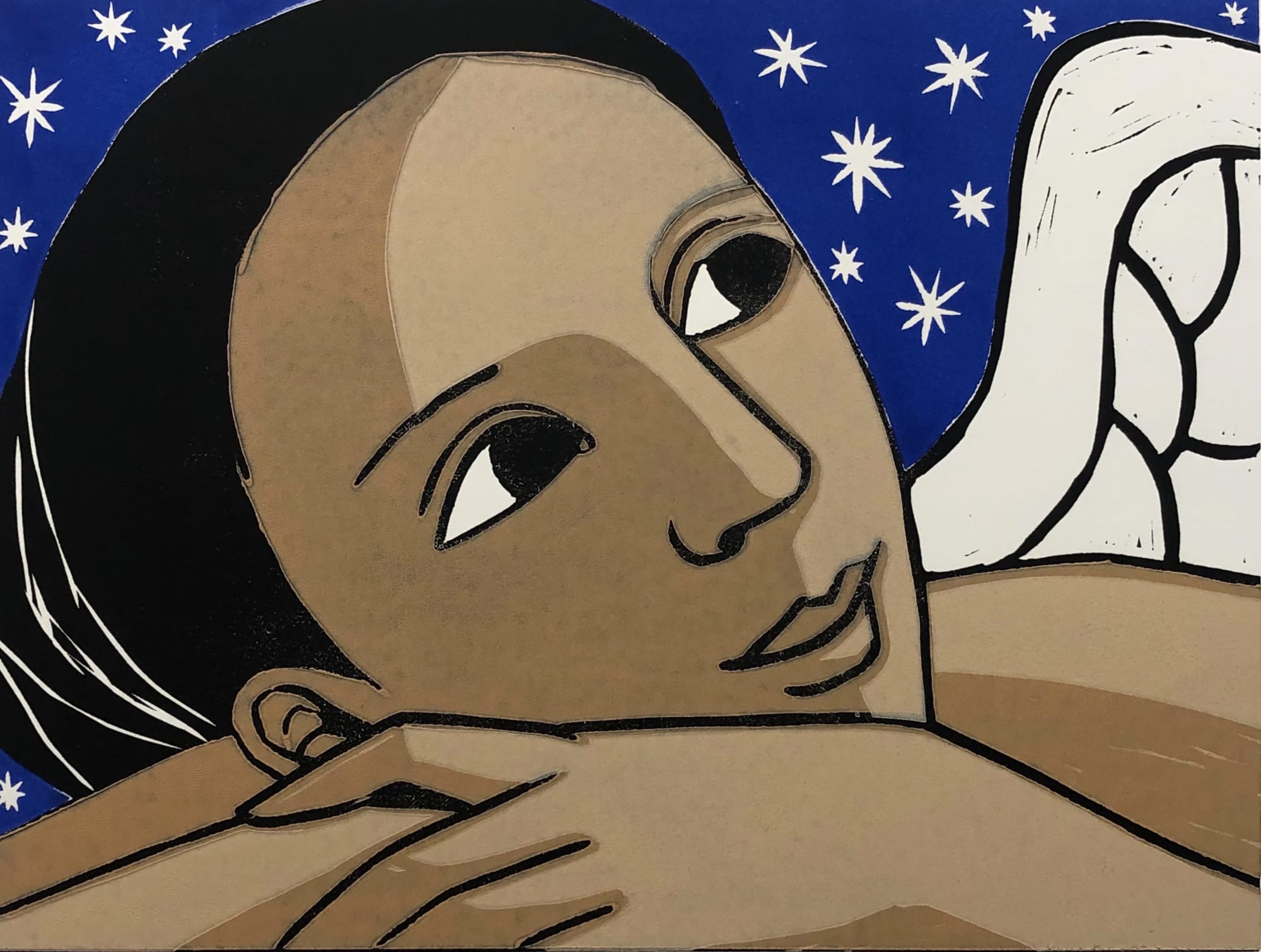 Anita Klein Open Studio, Angel With Stars, 2011