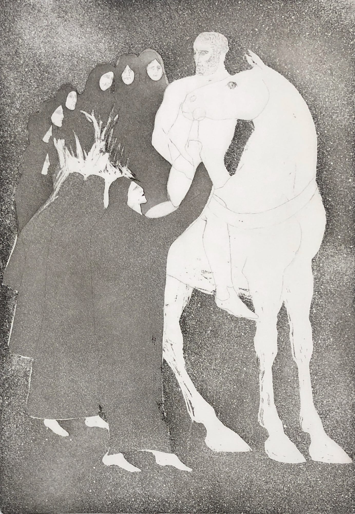 Summer Secret Bid Auction 2025, LOT 96: Elisabeth Frink - The Knight's Tale, 1972