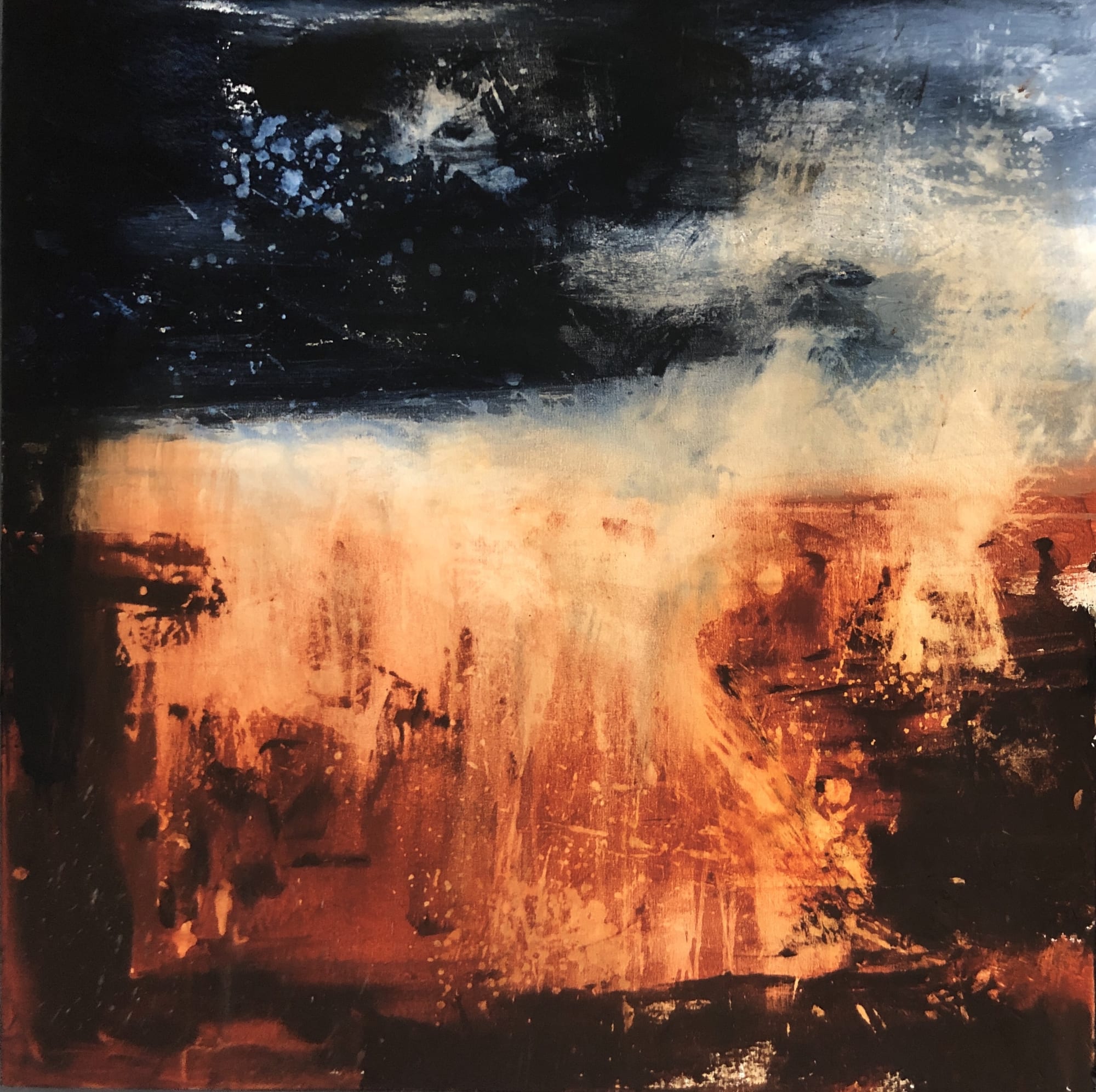 Ross Loveday, Fire in the Water, 2022