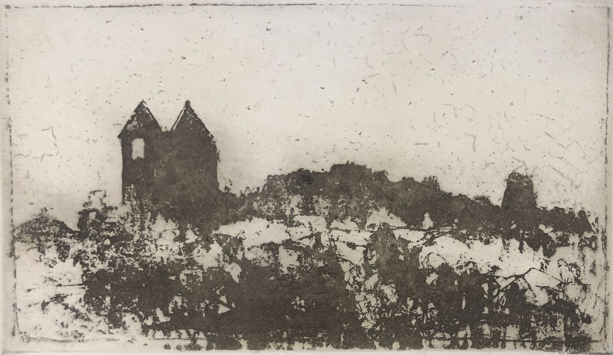 Norman Ackroyd, Anglesey – The Pearl Engine House, 2010