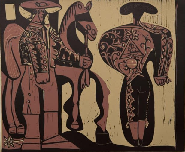 Pablo Picasso, Picador and Matador, 1962