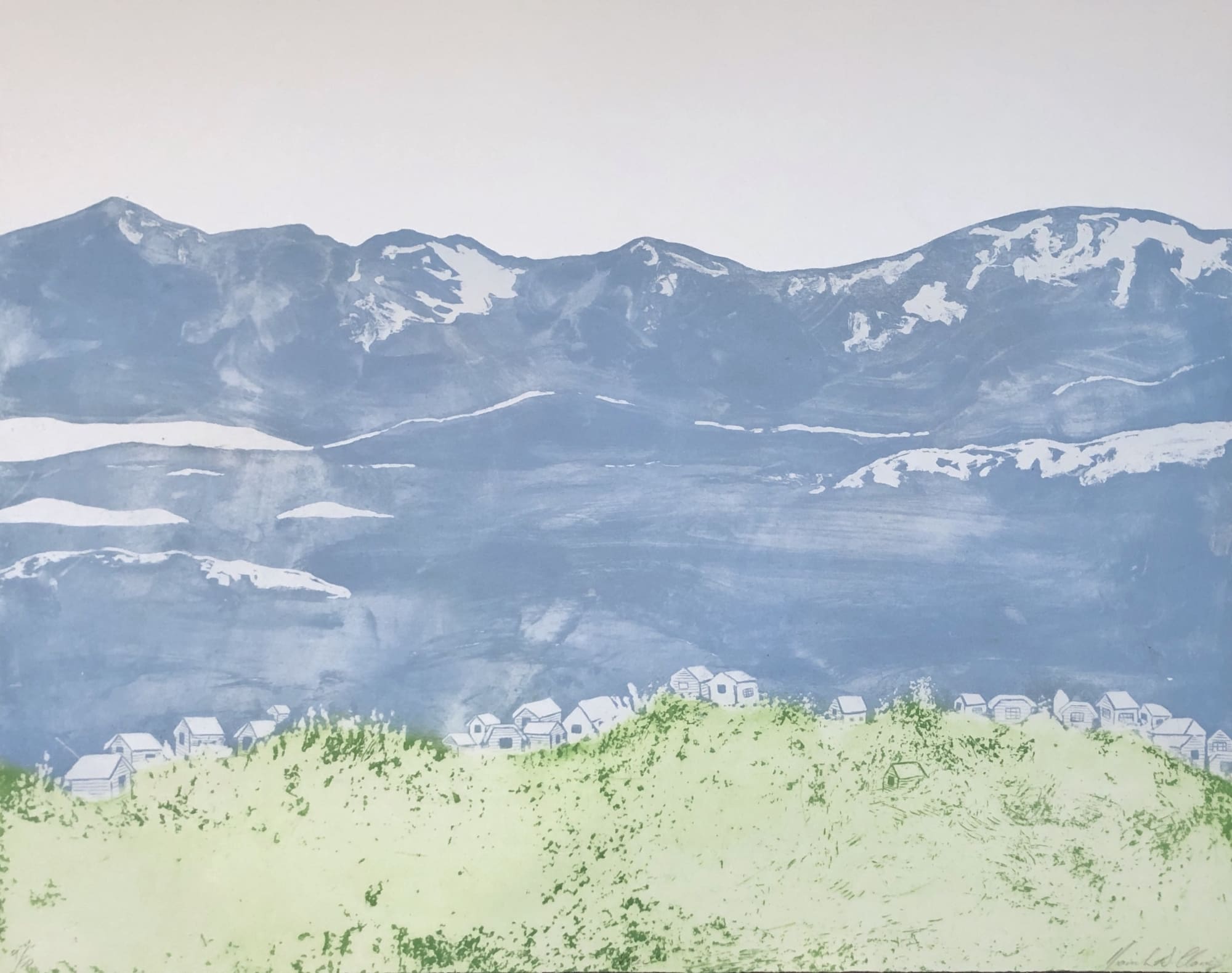 Christmas Secret Bid Auction 2022, LOT XX: Niamh Clancy - A View, 2010