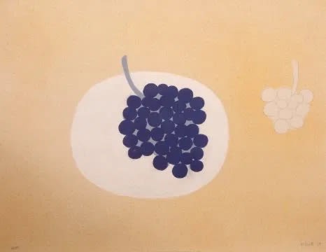 William Scott, Grapes, 1979