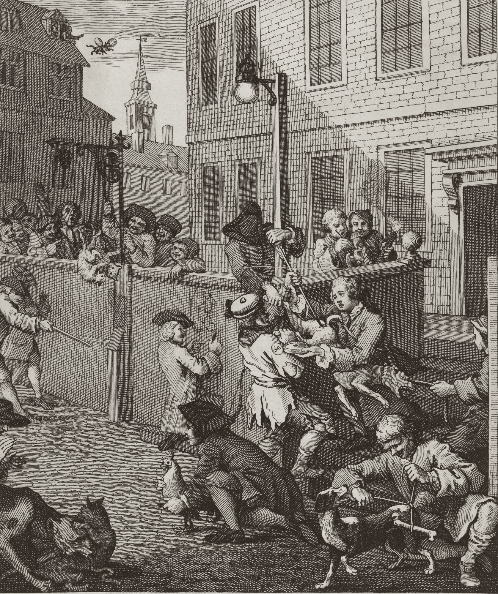 William Hogarth, The First Stage of Cruelty (The Four Stages of Cruelty), 1751