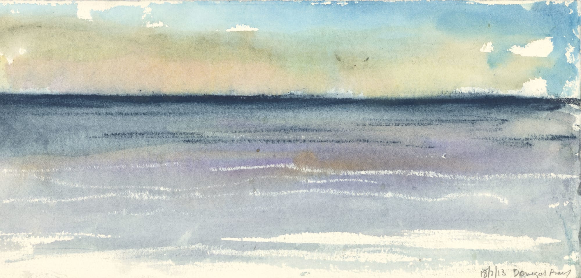 Norman Ackroyd, Donegal Bay, 2013