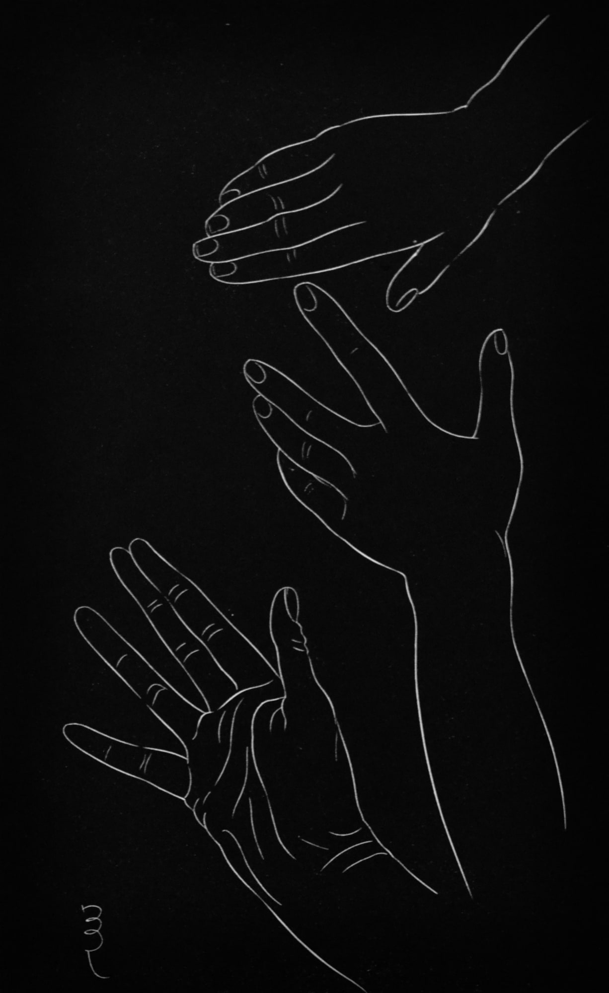 Eric Gill, Block XXVI (From '25 Nudes'), 1938