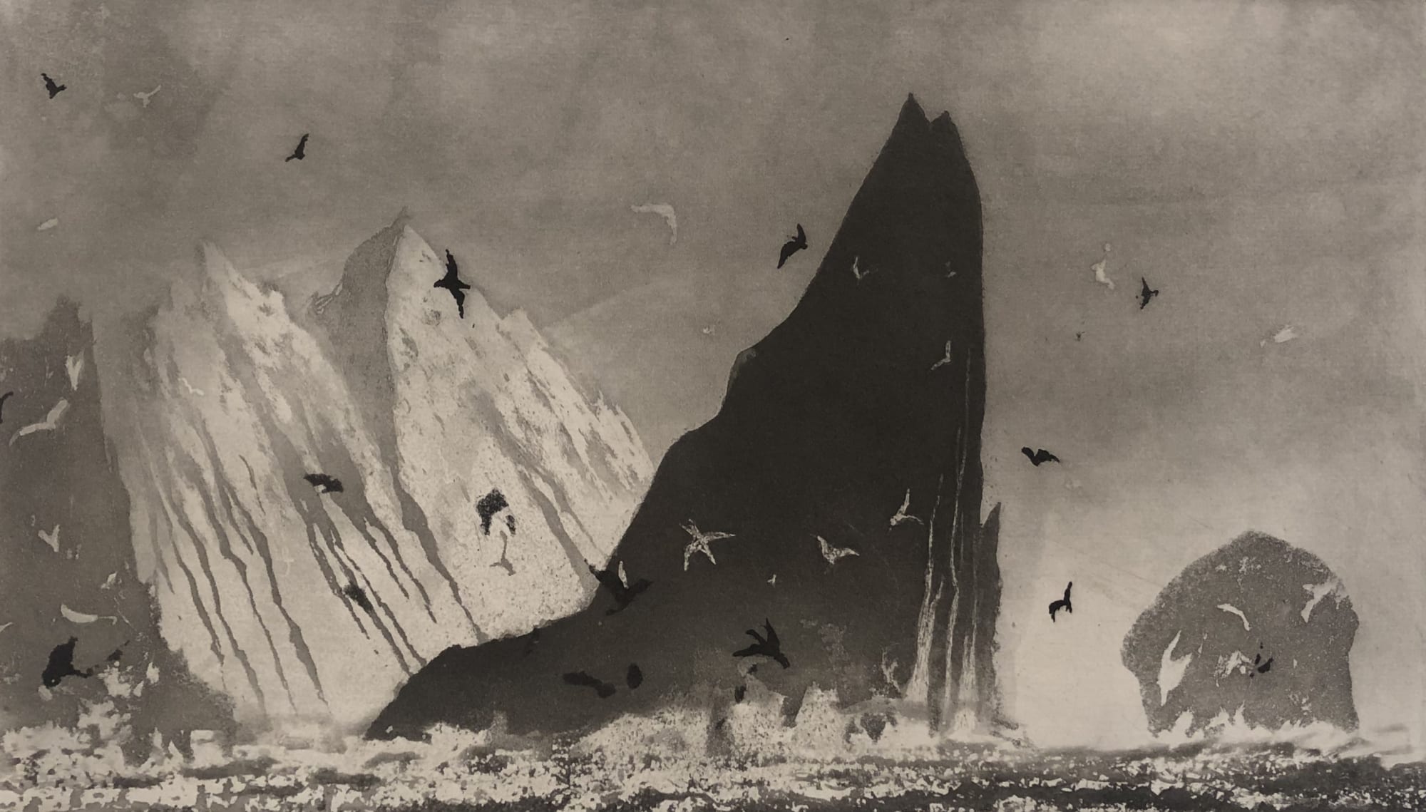 Norman Ackroyd, Stac an Armin St. Kilda, 2020