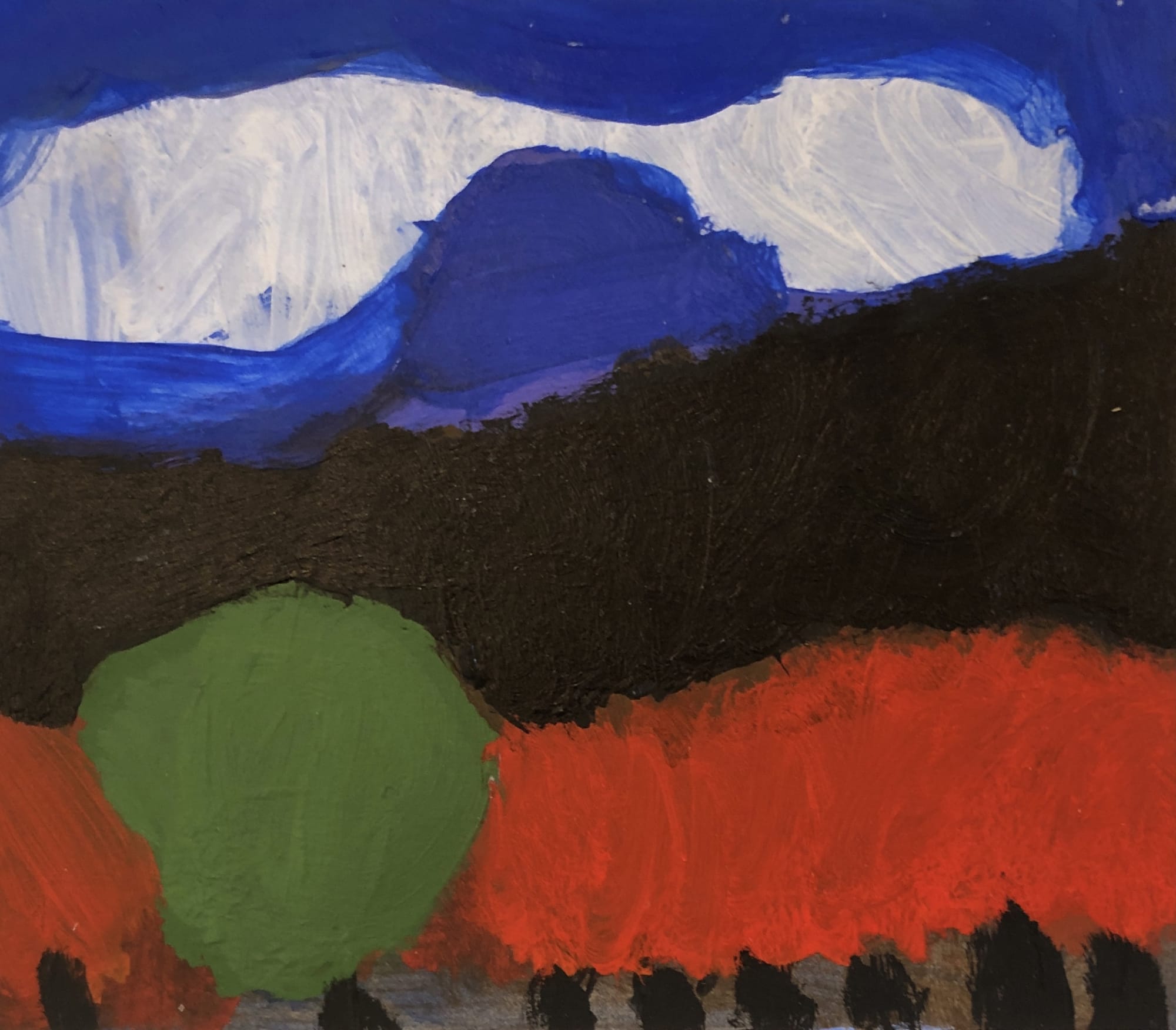 Nigel Swift, Day 2 P.M. (Australian Landscape 18), 2022