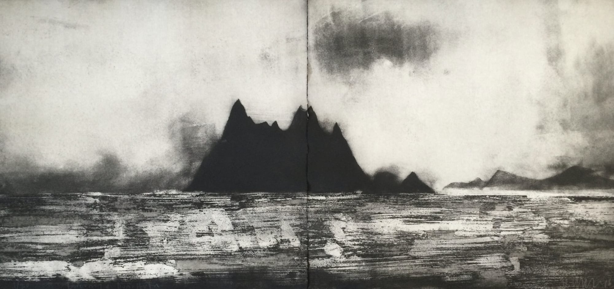 Summer Secret Bid Auction 2025, LOT 119: Jason Hicklin - Boreray and Dun, Hirta, 2016