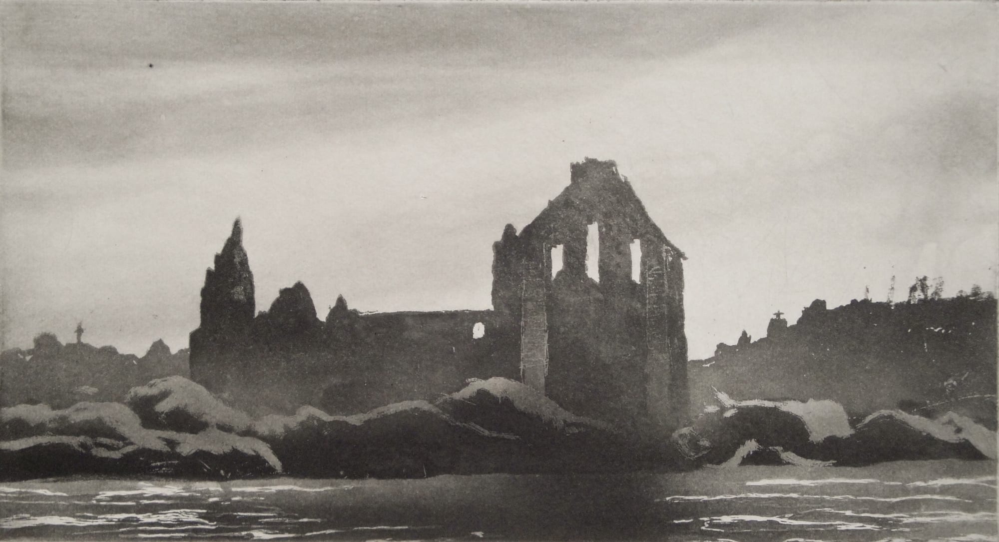Norman Ackroyd, Abbey Island, 2015