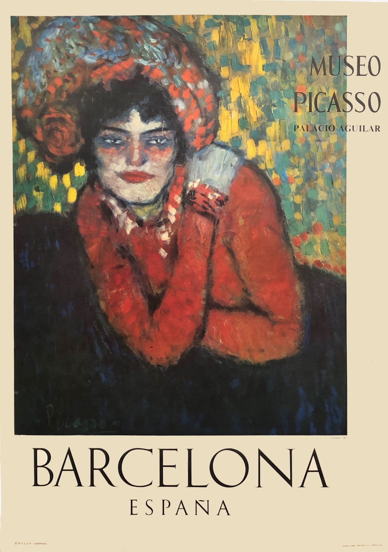 Pablo Picasso, Museo Picasso Barcelona Poster (Margot), 1966
