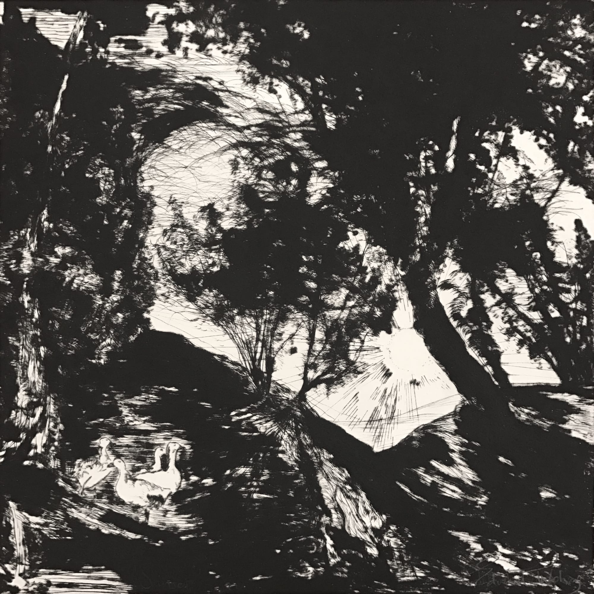 Edward Twohig, ‘Sunset’ Homage to Samuel Palmer, 2016