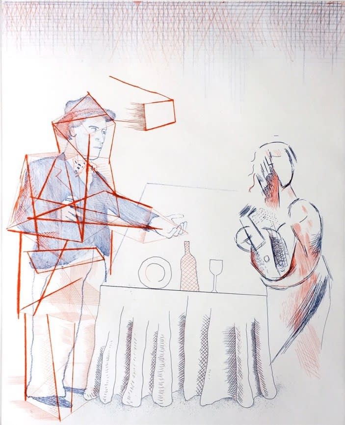 still life human figures