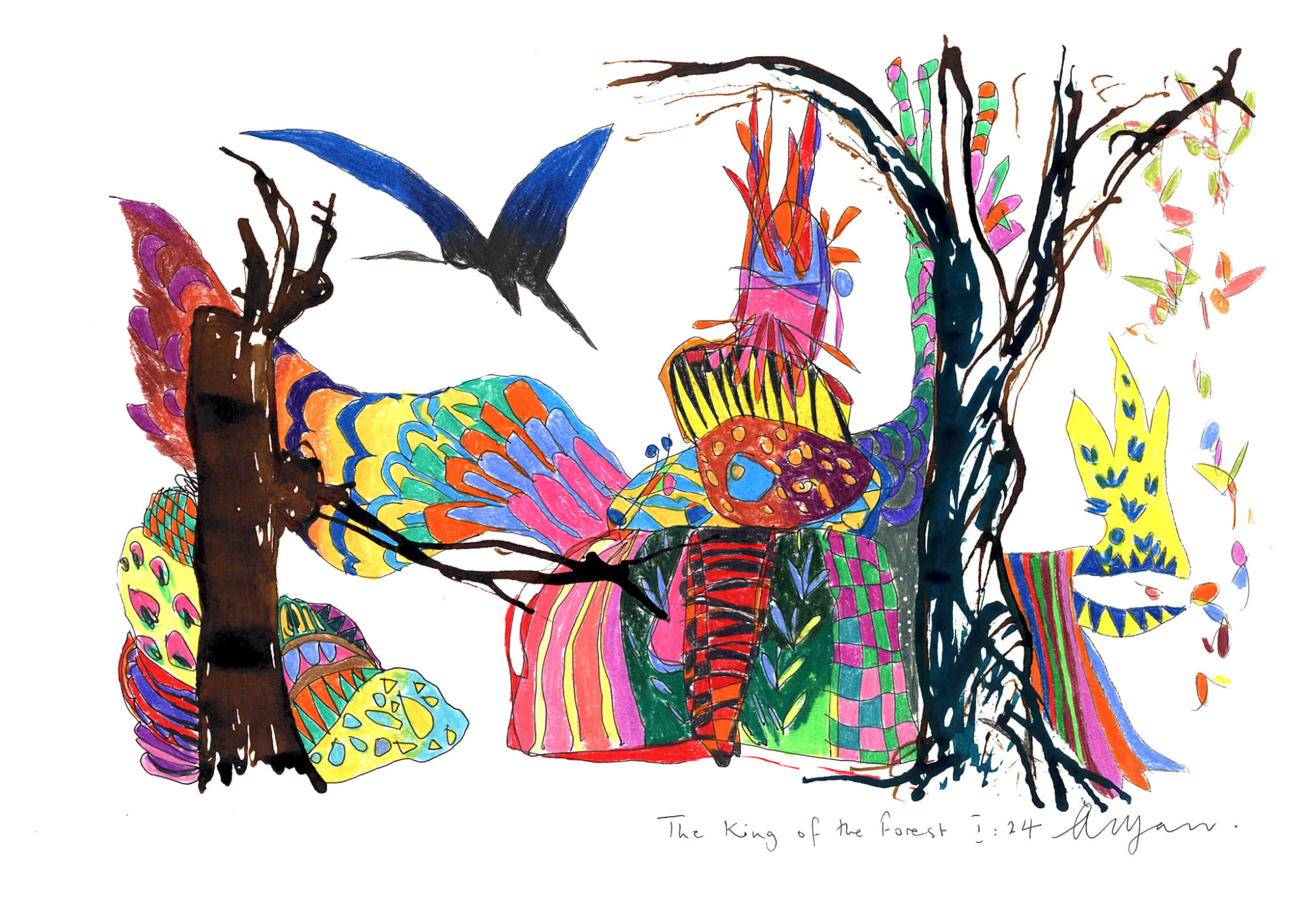 Andrew Marr, The King of the Forest I:24, 2024