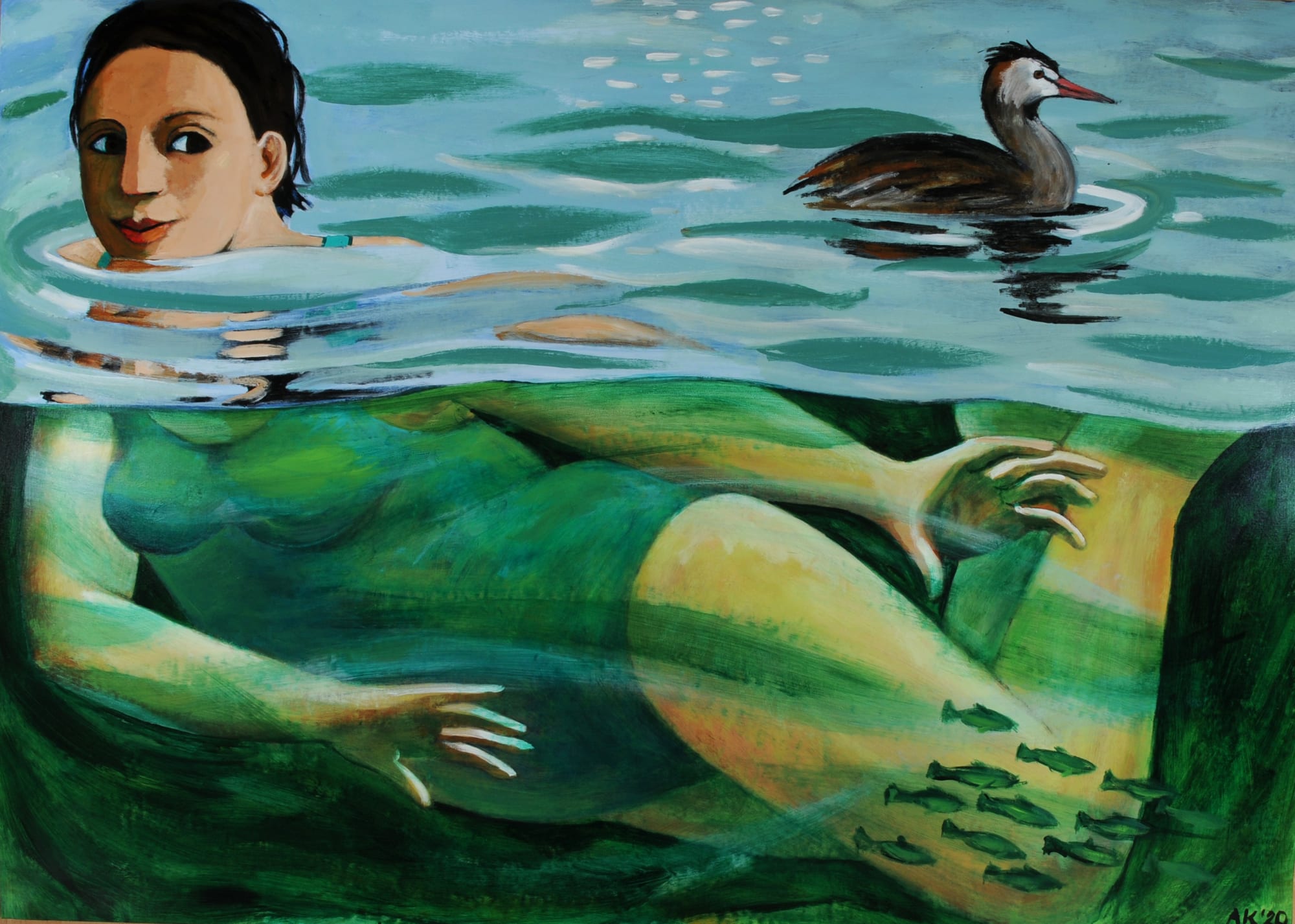 Anita Klein, The Grebe, 2020