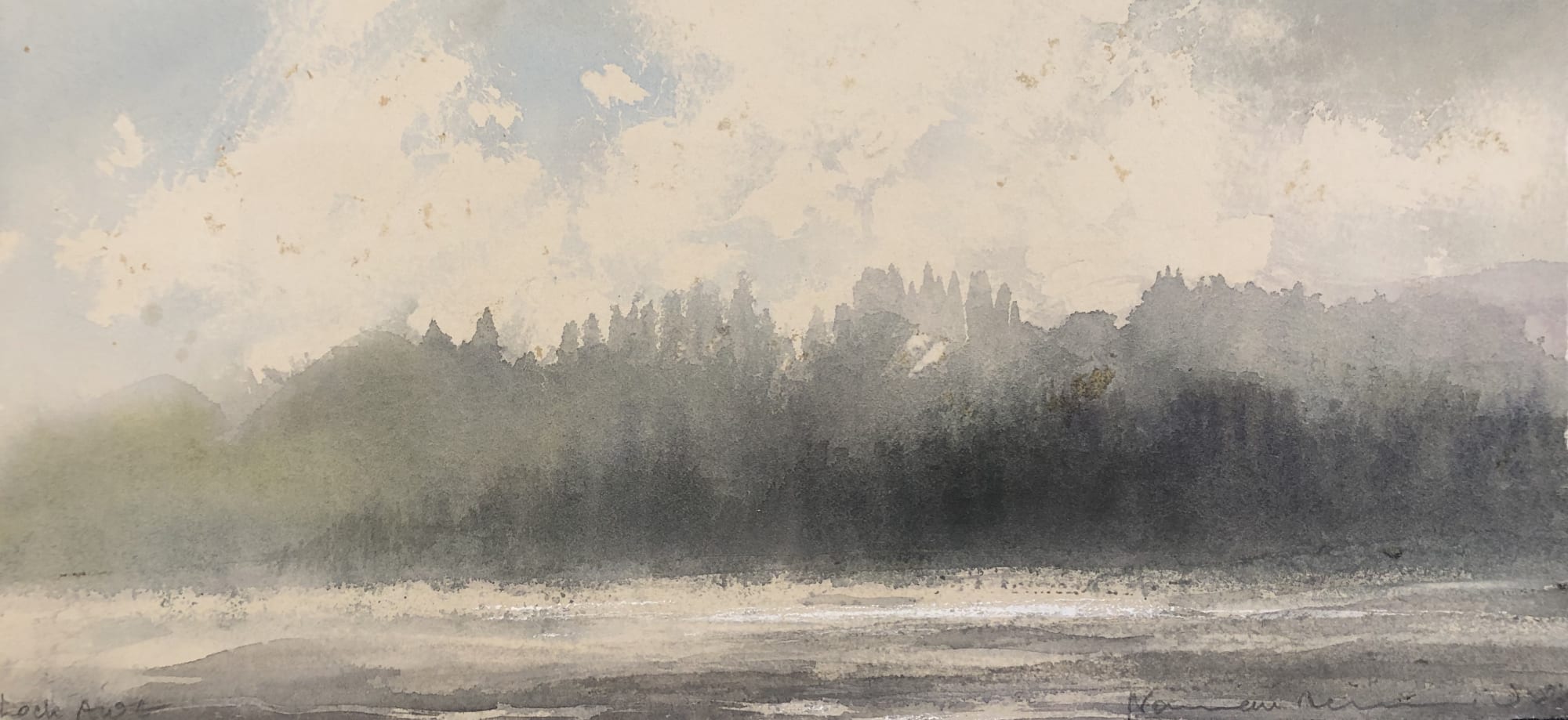 Norman Ackroyd, Loch Awe, 2006