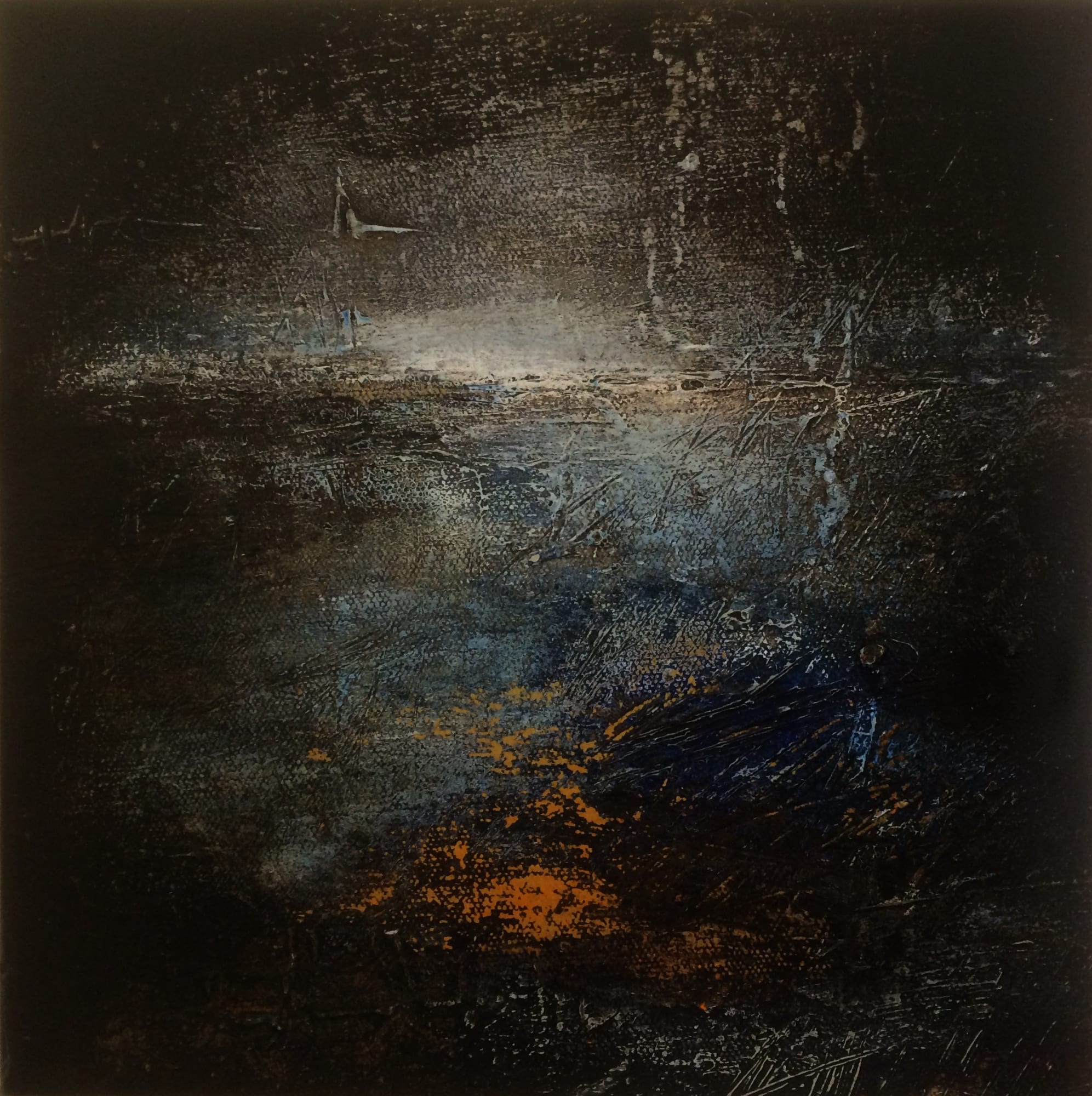 Ross Loveday, Orange Light II, 2019