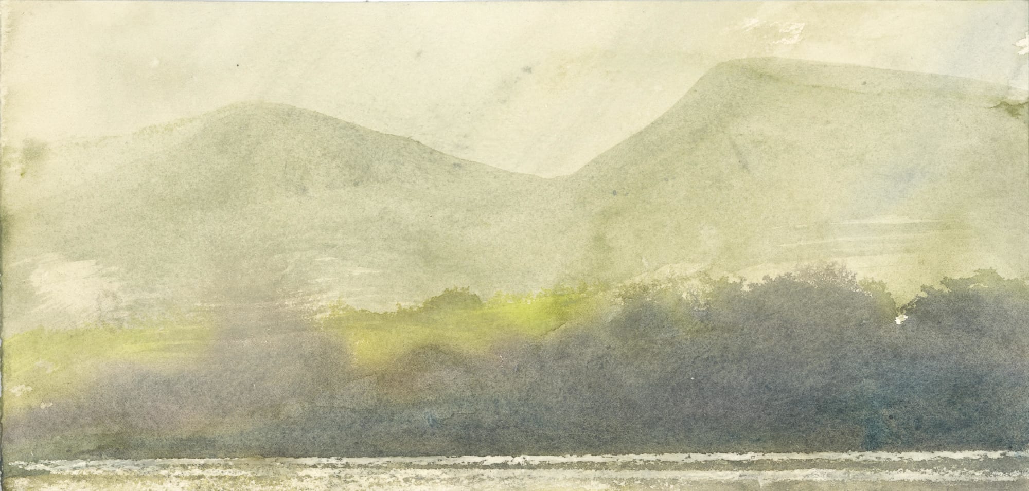 Norman Ackroyd, Dursey Island, 2015