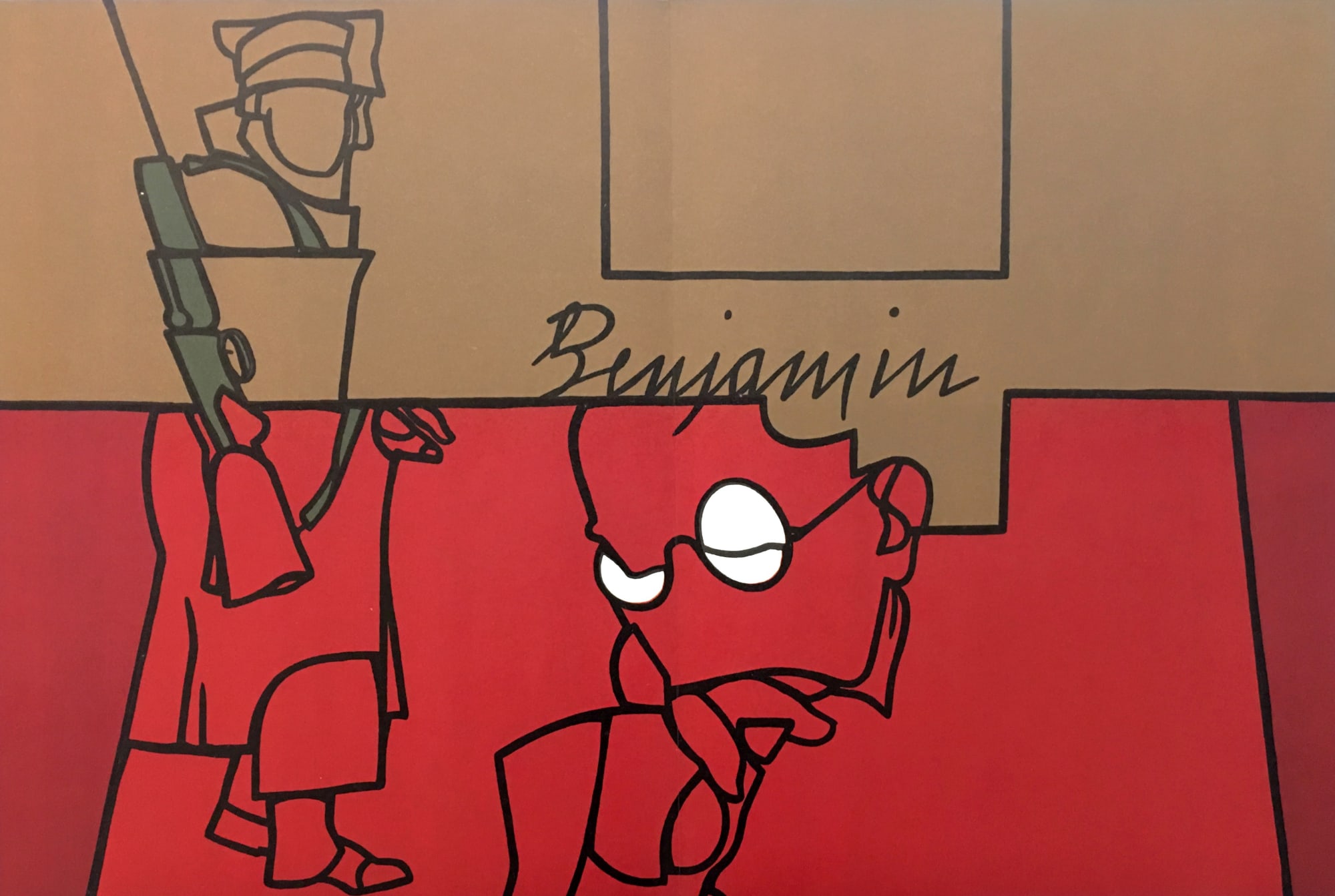 Valerio Adami, From 'Derrière le Miroir - Adami, Dimostratoni', 1973