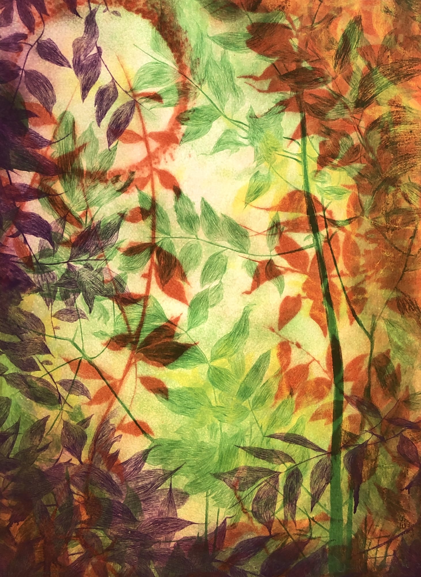 Edward Twohig, Homage to William Morris 57, 2022