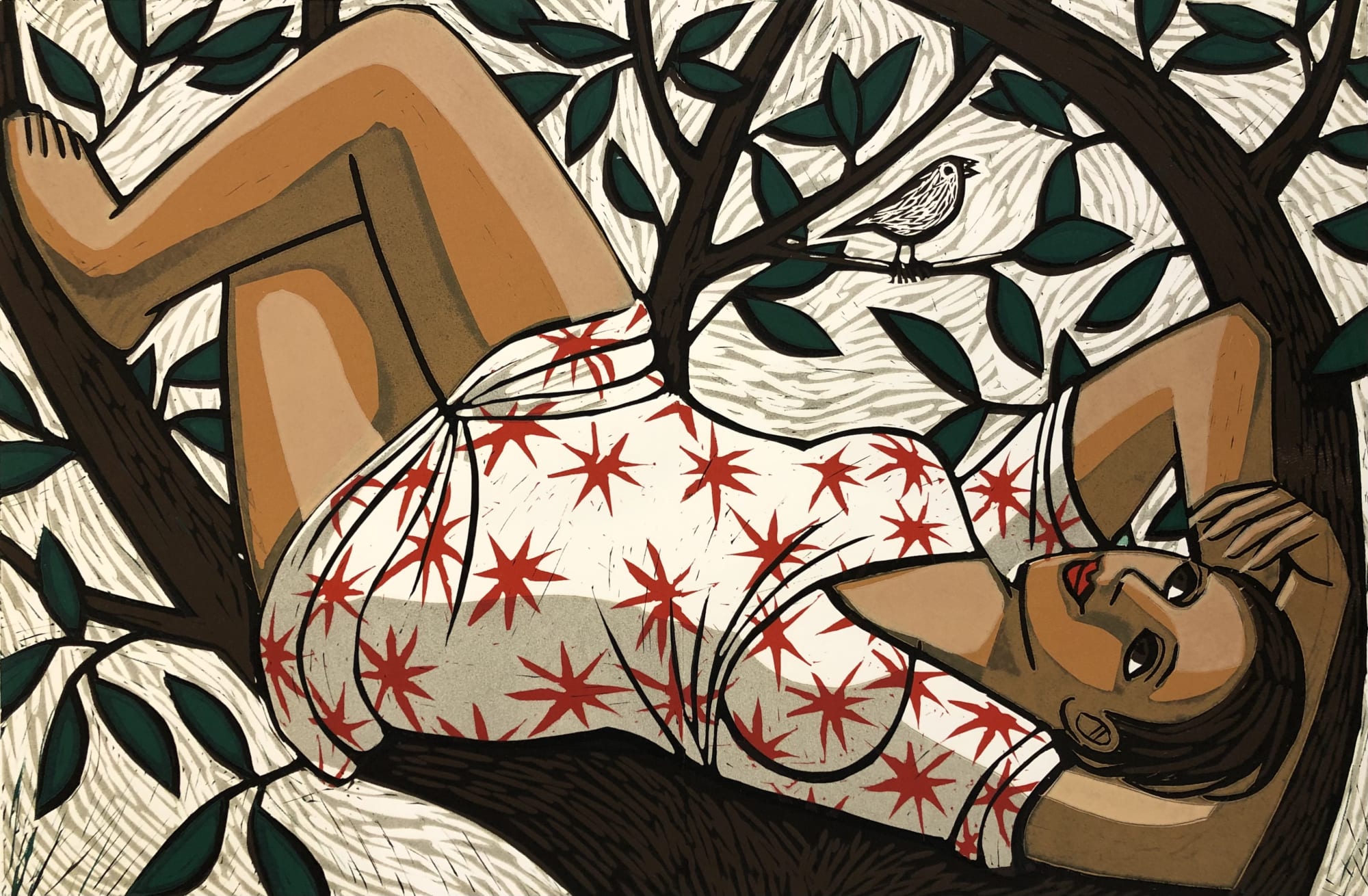 Anita Klein Open Studio, Resting in a Tree (TP2) , 2012